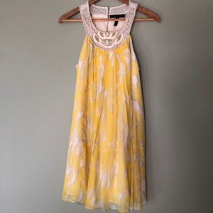 BCBG Detailed Trapeze Dress